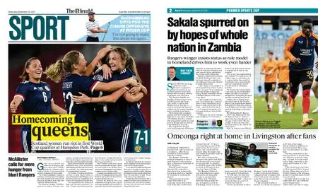 The Herald Sport (Scotland) – September 22, 2021
