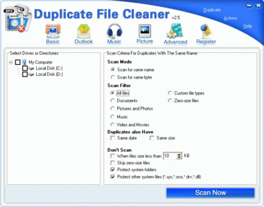 Duplicate File Cleaner v2.5.2.144 Portable