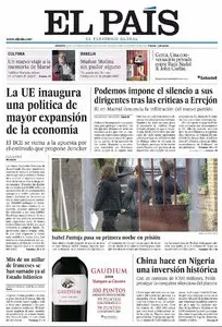 El Paìs 22 de Noviembre de 2014