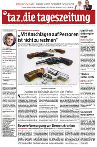 Tageszeitung TAZ vom 29 März 2012