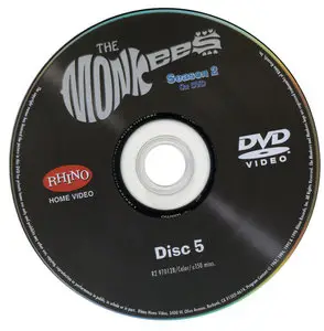 The Monkees: Season 2 On DVD (2003) [5DVD Box Set, Rhino R2 970128]