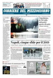 Corriere del Mezzogiorno Campania – 02 gennaio 2019