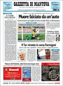 LA GAZZETTA DI MANTOVA 07 MARZO 2010
