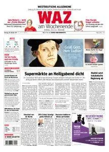 WAZ Westdeutsche Allgemeine Zeitung Moers - 28. Oktober 2017