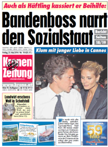 Kronen Zeitung, 23.05.2014