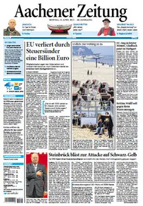 Aachener Zeitung - Montag, 15 April 2013