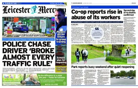Leicester Mercury – May 19, 2020