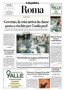 la Repubblica Roma - 20 Agosto 2019