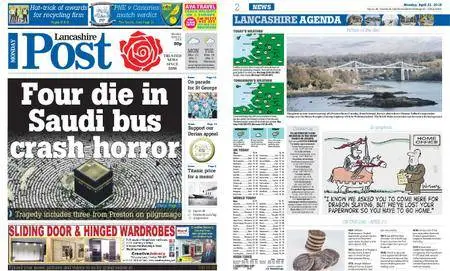 Lancashire Evening Post – April 23, 2018