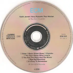 Keith Jarrett Trio - At The Deer Head Inn (1994) {ECM 1531}