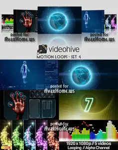 Videohive Motion Loops Pack - Set 4