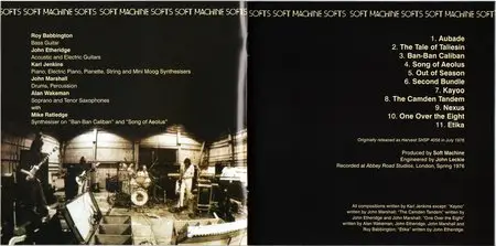 Soft Machine - Softs (1976) {Air Mail Japan MiniLP Blu-spec CD AIRAC-1668 rel 2012}