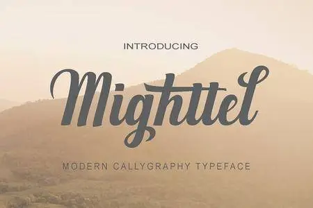 CreativeMarket - Mighttel Script 2533506