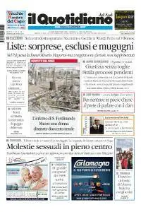 il Quotidiano del Sud Cosenza - 28 Gennaio 2018