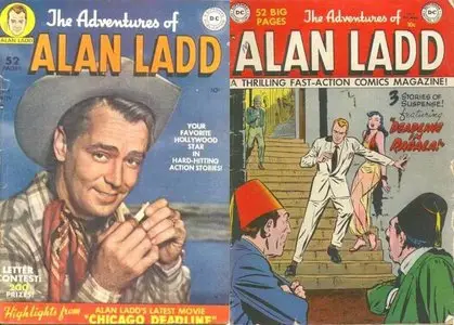 The Adventures Of Alan Ladd #1-9 (1949-1951) Complete