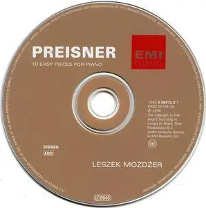 Zbigniew Preisner/Leszek Możdżer - 10 Easy Pieces For Piano (2000) {EMI Classics}