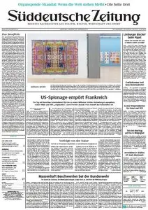 Süddeutsche Zeitung vom Dienstag, 22. Oktober 2013