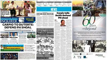 Philippine Daily Inquirer – March 21, 2017