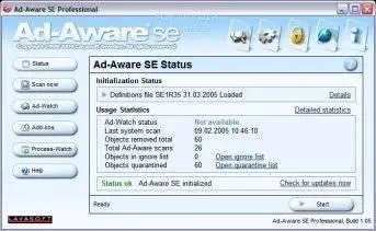 Ad-Aware SE Professional Edition 1.06r1 With Vx2 Cleaner plugin
