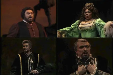 Verdi - Ernani (James Levine, Luciano Pavarotti, Leona Mitchell, Sherrill Milnes, Ruggero Raimondi) [2006 / 1983]