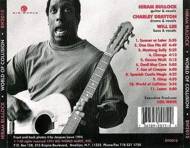 Hiram Bullock - World Of Collision (1994) {Big World}