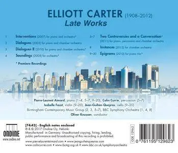 VA - Carter: Late Works (2017)