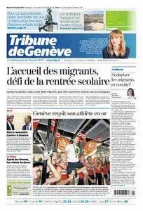 Tribune de Genève du 24 Août 2016