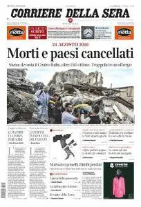 Corriere della Sera - 25 Agosto 2016