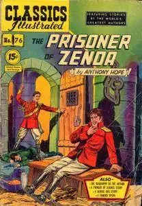 Classics Illustrated 076 The Prisoner Of Zenda Anthony Hope