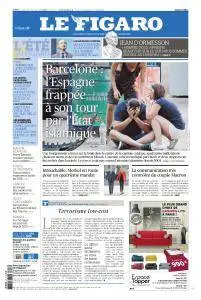 Le Figaro du Vendredii 18 Août 2017