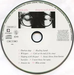 Elton John - Sleeping With The Past (1989) [Rocket 838 839-2, Germany]