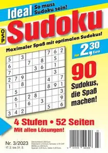 Ideal Sudoku - Nr.3 2023