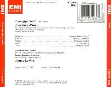 London Symphony Orchestra, James Levine - Verdi: Giovanna d’Arco (1998)