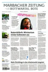 Marbacher Zeitung - 02. Oktober 2019