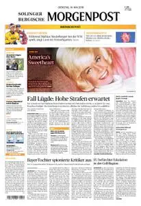 Solinger Morgenpost – 14. Mai 2019