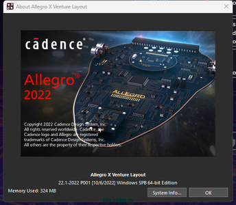 Cadence Allegro and OrCAD 2022 (22.10.000)