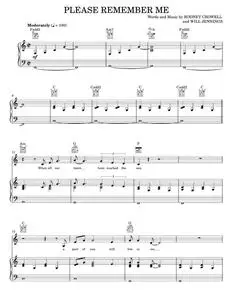 Please remember me - Tim McGraw (Piano-Vocal-Guitar)