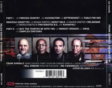 Frank Gambale - Raison D'Etre (2004) {ESC 03691}
