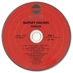 Rupert Holmes - Singles (1976) [2008, Japan] {Paper Sleeve Mini-LP CD}