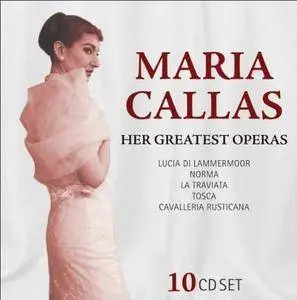 Maria Callas - Her Greatest Operas (2010) (10 CDs Box Set)
