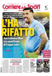 Corriere dello Sport Roma - 11 Gennaio 2024