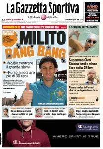 La Gazzetta dello Sport (08-08-10)