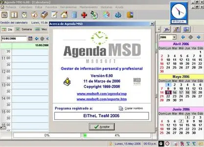 Agenda MSD 6 80 Personal - SPANISH - ESPANOL