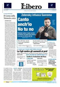 Libero - 27 Gennaio 2023