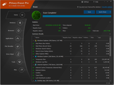 Privacy Eraser Pro 4.7.2 Build 1729