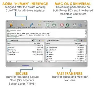 Cute FTP Mac 3.1.0