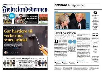 Fædrelandsvennen – 19. september 2018