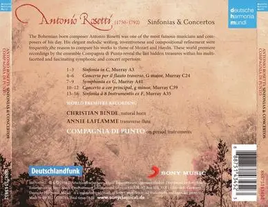 Compagnia di Punto - Antonio Rosetti: Sinfonias & Concertos (2016)