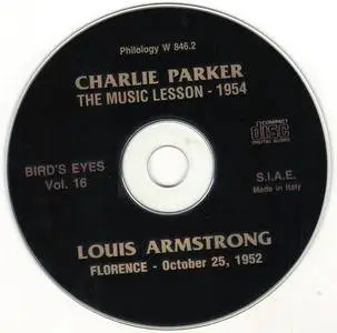 Charlie Parker - Bird's Eyes: Last Unissued, Vol. 16 (1951-1954) {Philology W 846.2 rel 1999}
