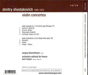 Sergey Khachatryan, Kurt Masur - Shostakovich - Violin Concertos (2006) (Repost)